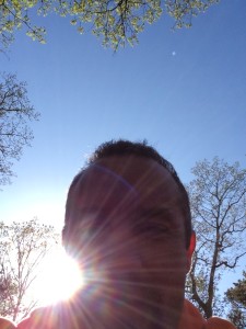 An upward view of Dad. Love ya, Daddy :)